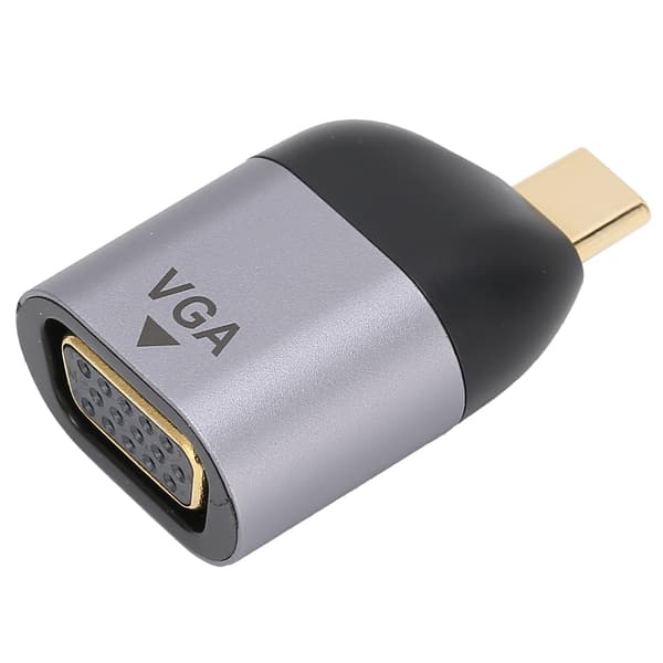 Type-C til VGA-adapterkonverterstikdel 1080p 60hz til bærbare computere mobiltelefoner