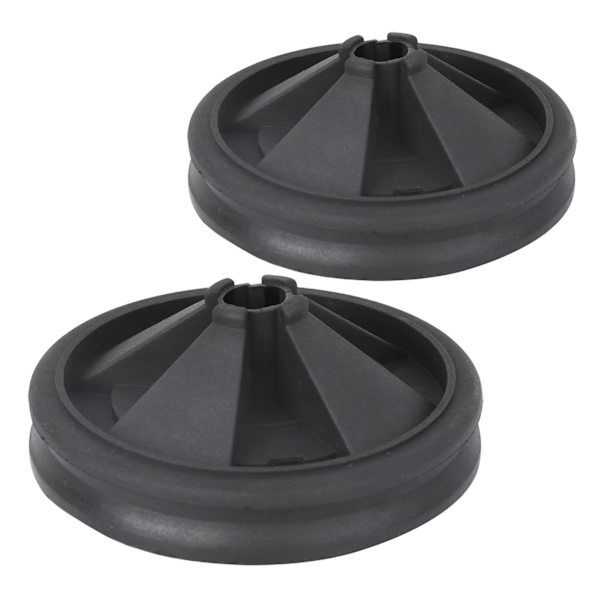 2 stk. silikonavfallsdekselet passer til InSinkErator 87 mm ytre diameter