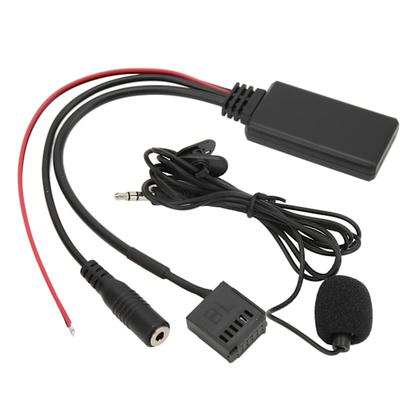 Bluetooth Aux Audio Kabel Adapter Mikrofon Håndfri Udskiftning til Mondeo Focus 6000CD