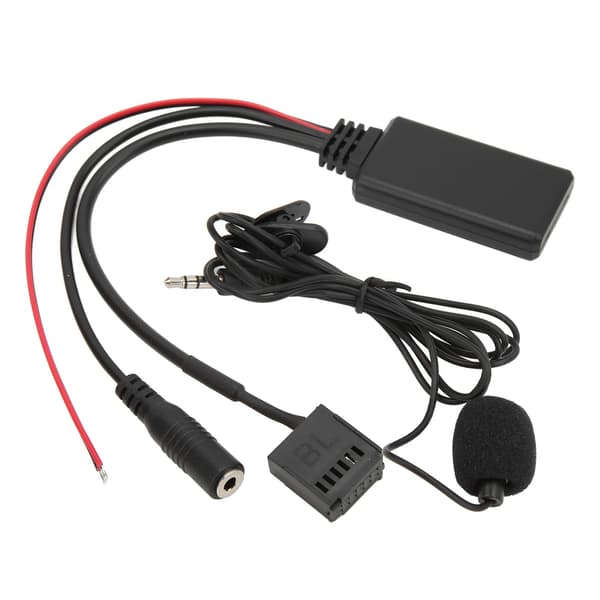 Bluetooth Aux lydkabeladapter mikrofon håndfri erstatning for Mondeo Focus 6000CD
