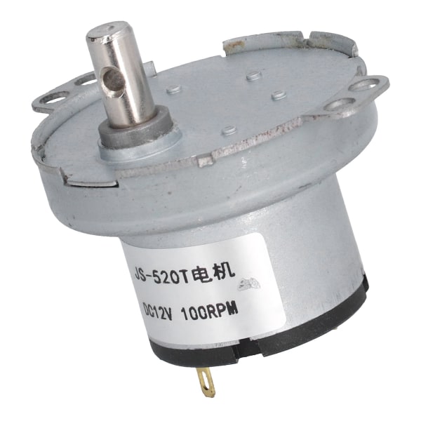 100RPM Synkronmotor Høj Torsion elektrisk Mikrohastighedsreduktion Gearmotor DC 12V