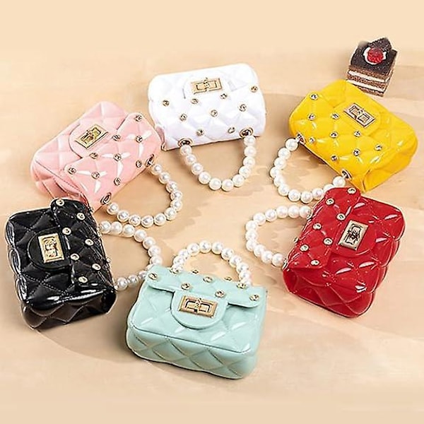 Mini Veske for Småjenter Crossbody Søte Prinsesse Håndvesker Skulderveske for Små Småjenter