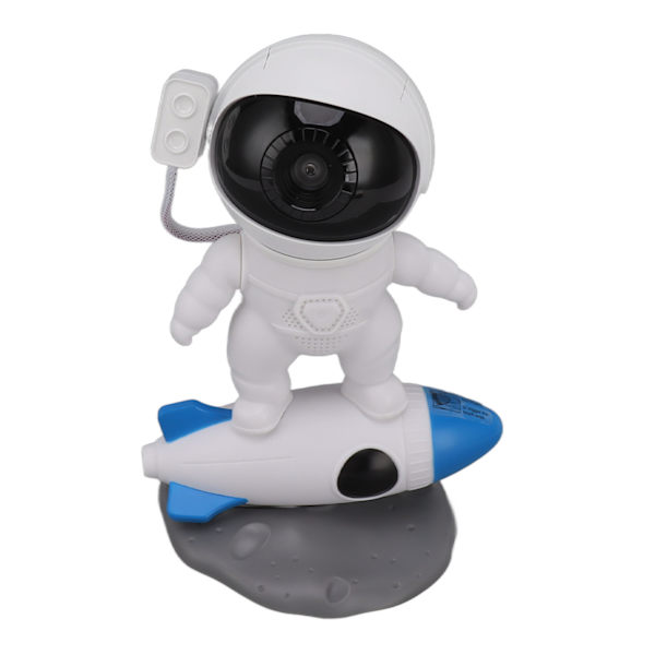 Stjärnprojektor Galaxy Nattljus USB Typ C 360 Graders Rotation Magnetiskt Huvud RGB Astronaut Ljusprojektor för Sovrum Fest