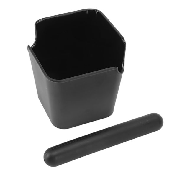 Kaffe Knock Slag Hink Hem Halvautomatisk Kaffemaskin Pulver Kvarn Box Plast Slag Dumpning Apparat