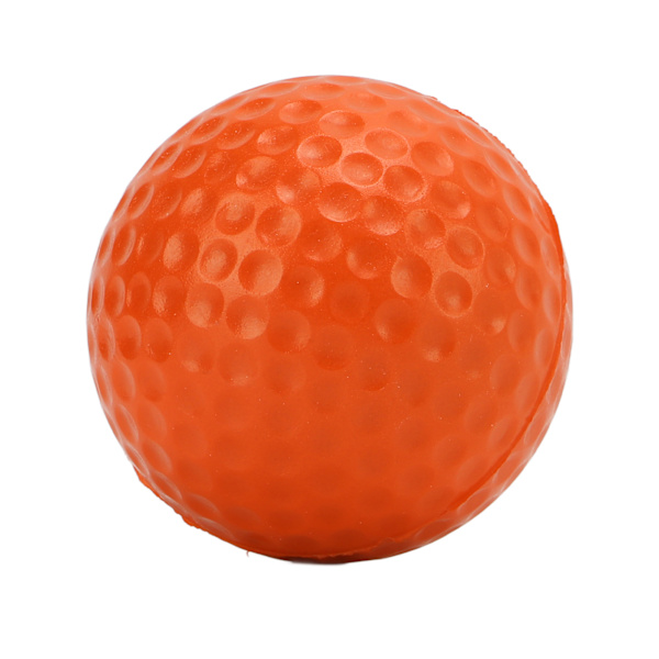 42,5 mm PU-vaahtomuoviset golfpallot, vahva joustavuus, ulkokäyttöön tarkoitetut golfharjoittelupallot urheilukuntoiluun, oranssi