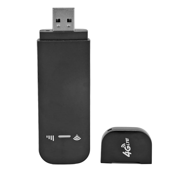 Mobil WiFi Hotspot 4G LTE 150 Mbps USB Bærbar WiFi-router med SIM-kortslot til udendørs rejser Sort