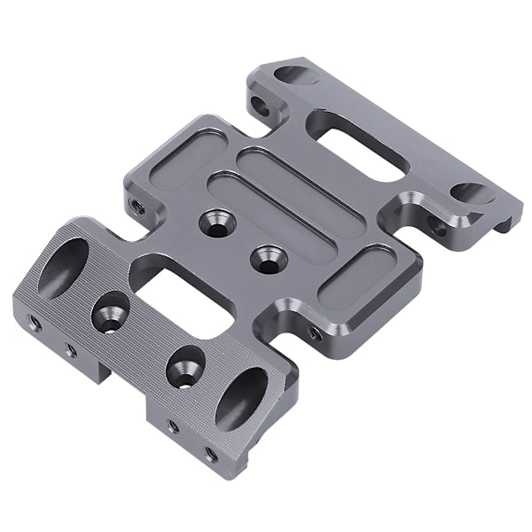 Aluminiumslegering senter chassisplate tilbehør passer til AXIAL SCX10 1/10 RC bil