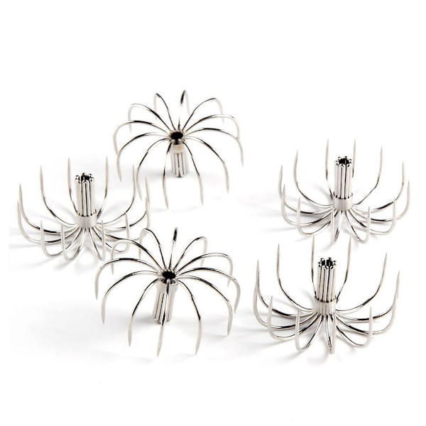 3 x 10st Rostfritt Stål Bläckfisk Jigg Krok Bläckfisk Krok Simuleringsbete 3.5cm