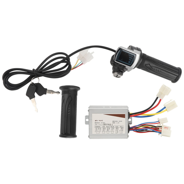 36V350W Electric Quantity Throttle Grip with Lock Controller Accessory for Electric Bike