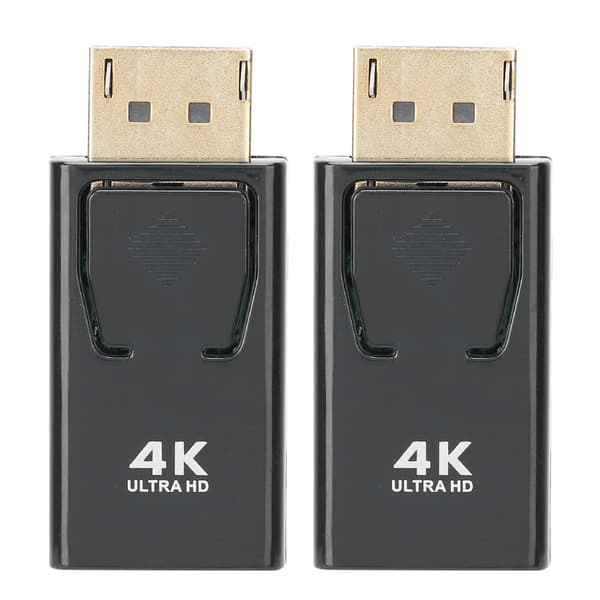2 STK 4Kx2K Displayport Hann til HDMI Hunn Adapter Konverter for HDTV PC Datamaskin
