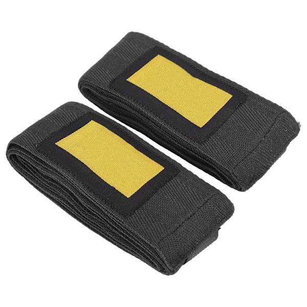 1 par boxningshandskar bandage bomull Muay Thai Arts elastiska handomslag för män kvinnor svart
