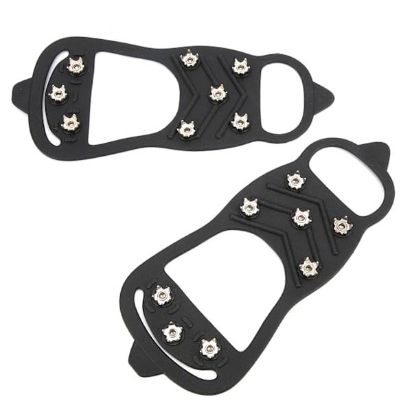 1 pari 8Tooth Outdoor Snow Walking Nail Crampons Liukumista estävät Jääkengät Piikkasuojat (M )