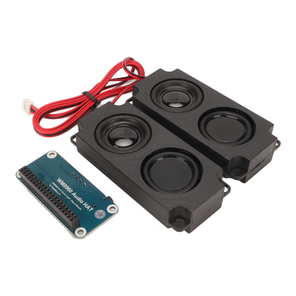 HiFi-lydkort I2S-grensesnitt I2C-kontroll WM8960 Chip 3,5 mm Jack Audio HAT-modul for RasPi-hovedkortdekoding