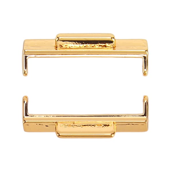2 stk. urremforbinder 22 mm metalurremforbinder tilbehørsdel til FIT 2 guld