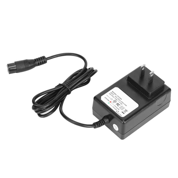 24V 0.6A 3-polet oplader passer til Razor E100 E125 E500S PR200 Scooter Cykel US Stik 110-130V