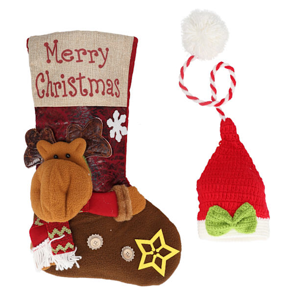 Vastasyntyneen valokuvausmakuupussi Hat Cute Exquisite Baby Infant Christmas Sleeping Bag PropsChristmas Deer