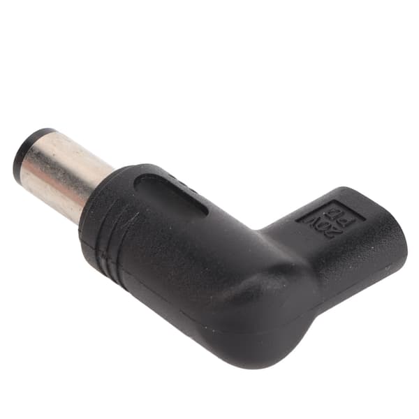 100W PD USB 3.1 Typ C Hon USB C till DC 18.5‑20V 7.4x5.0mm Hanadapter PD Emulator Trigger 90 Grader Vinklad för Dell Bärbar Dator
