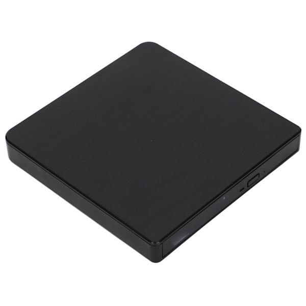 Extern DVD-enhet Svart USB3.0 USB C-gränssnitt Bärbar Design Praktisk Stabil Pålitlig CD-skrivare för Win8
