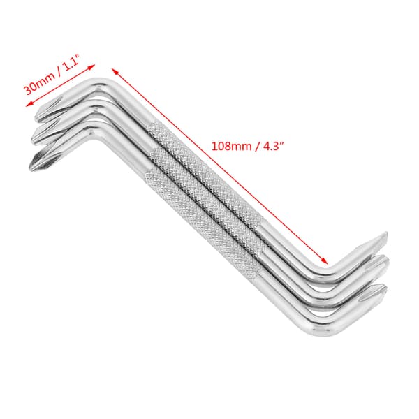 3 kpl Z-tyypin Offset Ristipääruuvimeisselisarja