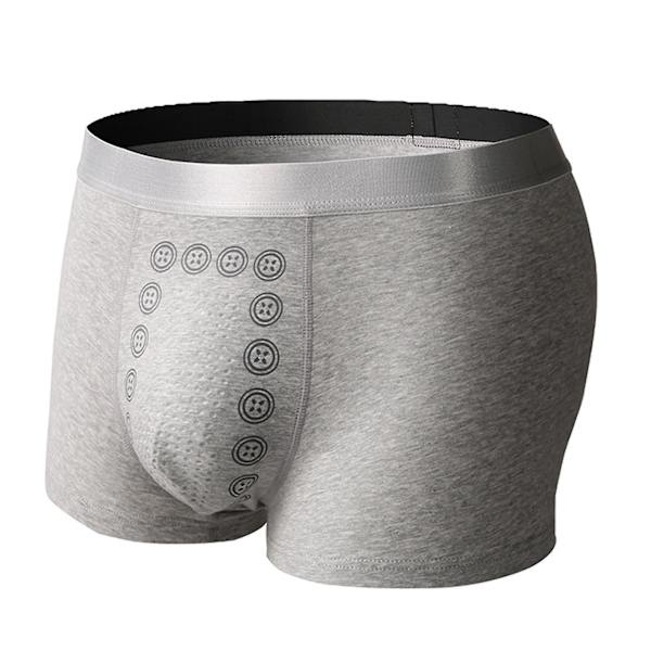 Energi Felt Terapi Magnetiske Boxer Shorts til Mænd | Energetisk Komfort | Lyseblå