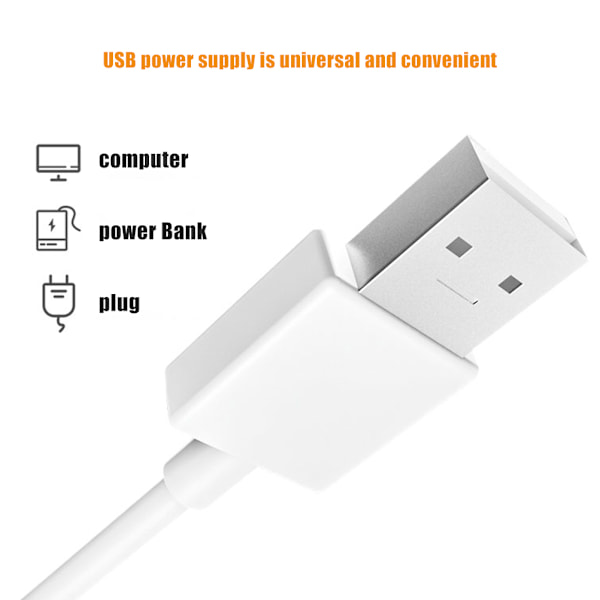 Induktionsljus LED-garderobs nattlampa USB intelligent sensorljuslist