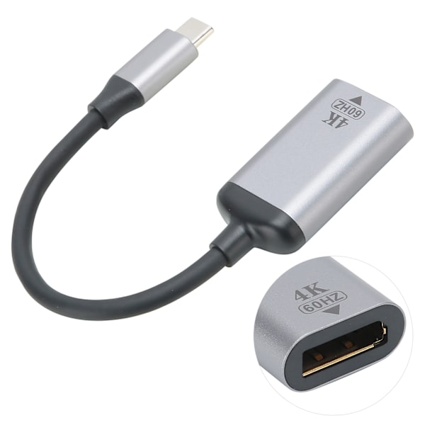 TypeC han til DP kabeladapterkabelkonverteringsledning kabelstik kabel