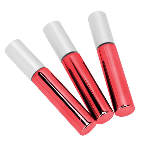 3 stk. Parfume Rollerflaske Olieforstøver Sprayflaske Parfumedispenser Beholder 10ML Rød