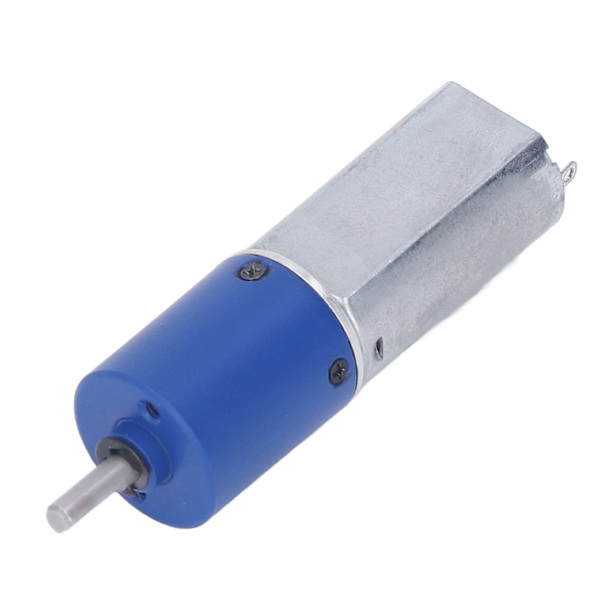 DC 12V Mikromotor med växel, helt i metall, stort vridmoment, hastighetsreduceringsmotor med D-axel, 3000 varv/min, 1:256
