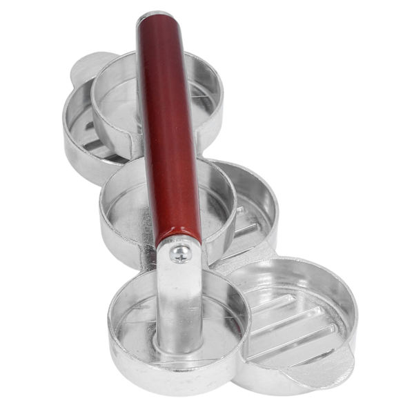 Hamburger Press Patty Form Mini Burger Press Maker för Utomhus Picnic Camping Grill
