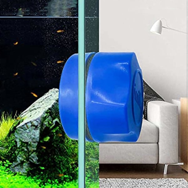 Akvarium Magnetisk Børste Mini Magnetisk Algefjerner Akvarierenser Fisketank Rengøringsudstyr Fl