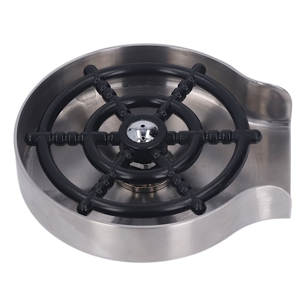 Automatisk glasrengörare i rostfritt stål för diskbänk, högtryckskopptvätt, EU 3/8 gängdiameter 16 mm
