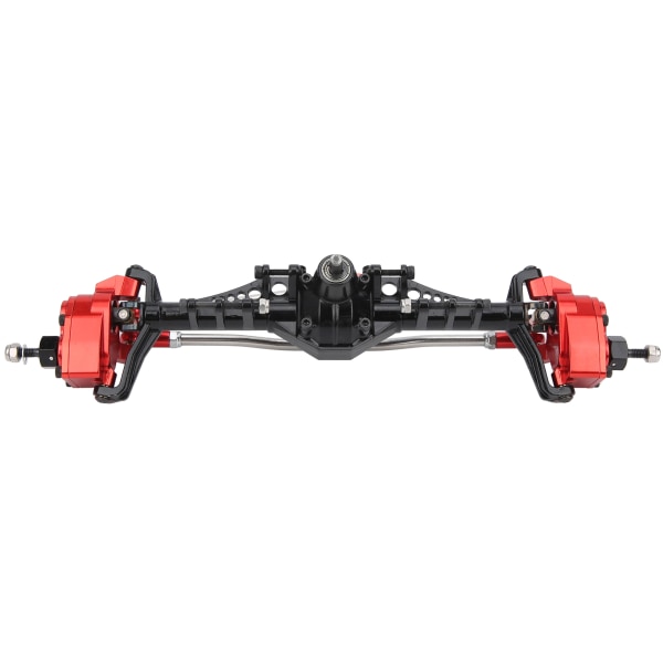 Fjärrkontroll Crawler Metal Front Portal Axle Montage för Axial Capra 1.9 UTB RC CarBlack Red