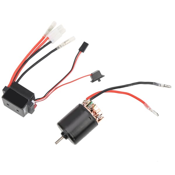 Universal 17T 540 Borstad Motor 320A Borstad ESC Set Tillbehör Passar för 1/10 RC Bil