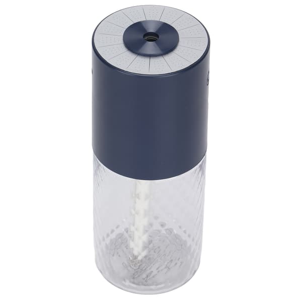 Mini luftfuktare Tyst Bärbar Skrivbords Kall Dimma USB Luftfuktare med LED-lampor för Sovrum Kontor Mörkblå