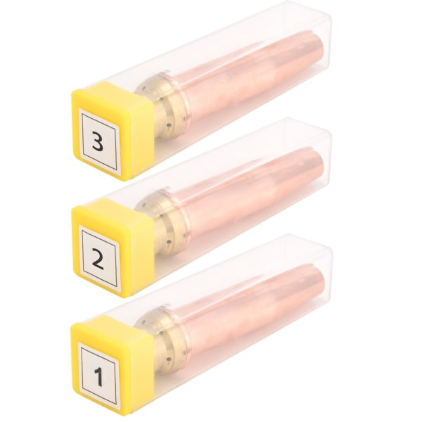 3 kpl Propaanileikkauskärki Isobaarinen kaasupolttimen suutin liekkileikkauskoneeseen 0,9 mm 1,2 mm 1,5 mm