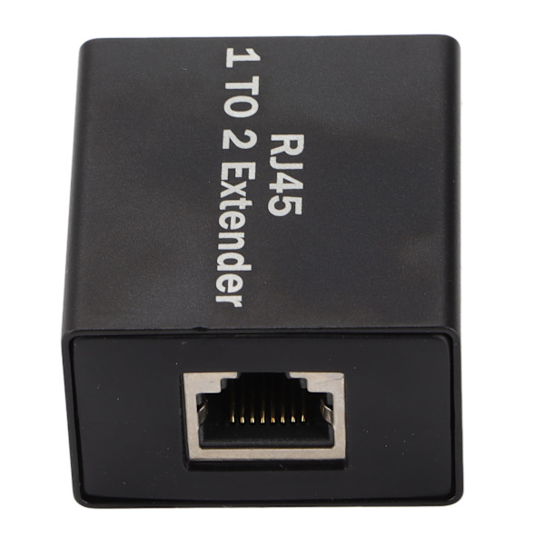 Ethernet Splitter RJ45 Netværksstik Adapter Ethernet Socket Extender Splitter Én til To Splitter