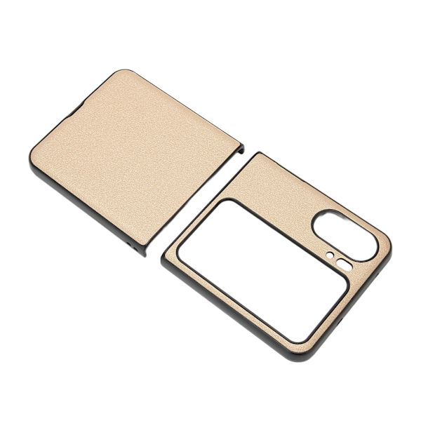 Vikbart phone case Trendigt Bekvämt cover till Oppo Find N2 Flip Gold