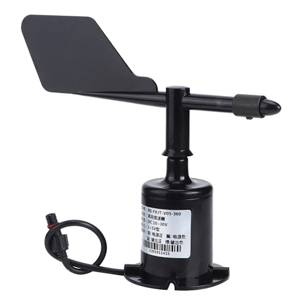 360 graders vindtransmitter-transducer vindhastighed anemometer instrumenter til omgivende vejr 1-5V (5V strømforsyning)