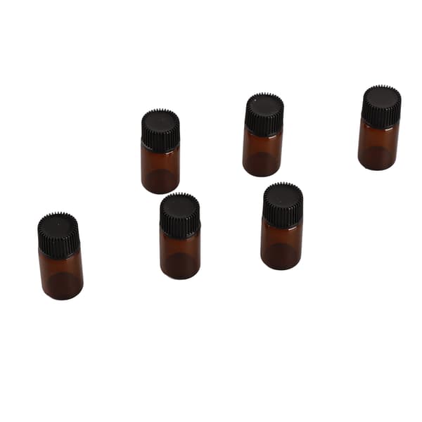 100 st eteriska oljeflaskor 3 ml ministorlek vattentäta hållbara luktfria förhindrar läckage transparenta 3 ml droppflaskor