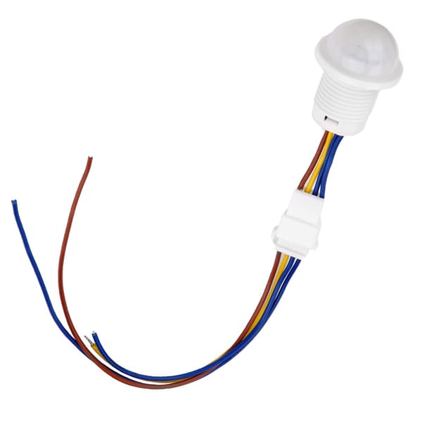 Mr HW06A LED Automatisk Infraröd Rörelsesensor Kontrollbrytare 1-40W 35*25mm