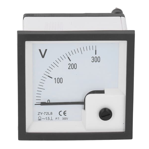 Analog Voltmeter 0‑300V Pekare Volt Mätare Panel Nål Spänningsmätare för Utrustning