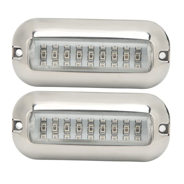 2 stk. Marine LED-lys 3,5W Vandtæt Hæk Båd Undervandsdykkerlampe