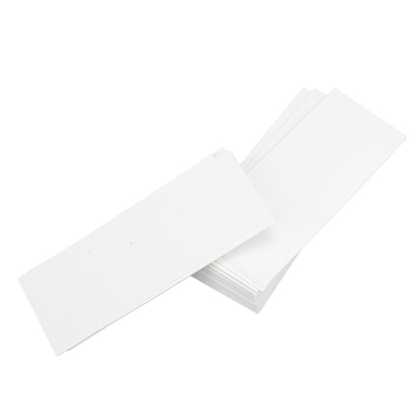 100 stk hvit papp flerbruks tykke lette DIY pappark for maling av menyer