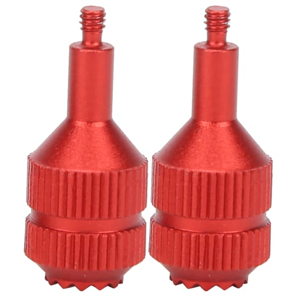 2 st joysticks i aluminium för DJI FPV V2 Protector fjärrkontroll RockerRed