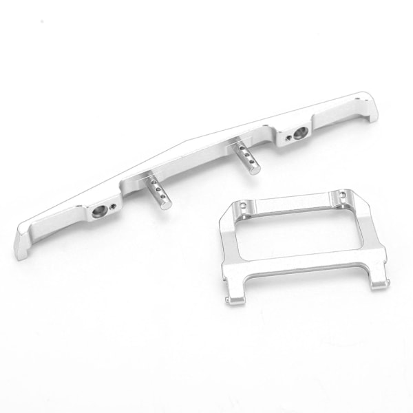 RC etupuskuri alumiiniseosliitin AXIAL SCX24 C10 1/24 RC-auton päivitysosilleHopea
