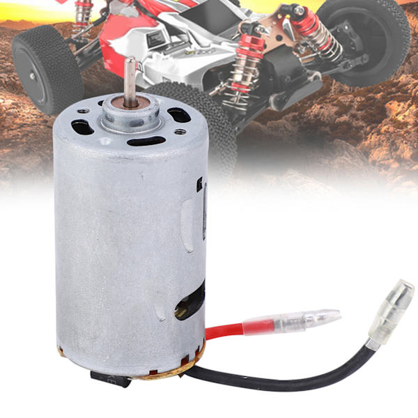 Metall 550 kolborstemotortillbehör passar för WLtoys 144001 1/14 fyrhjulsdriven RC-bil i legering (144001-1308)
