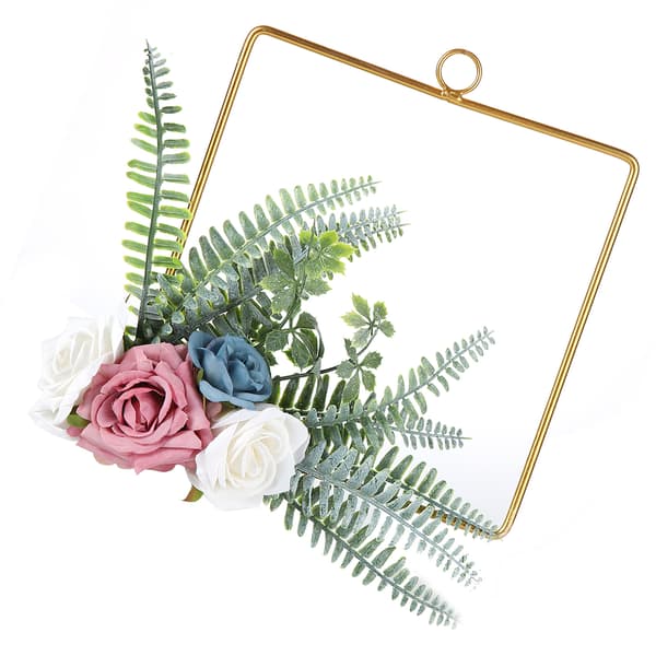 Kunstig Blomsterkrans Brudepike Håndholdt Girlander Vegg Interiør Takdekorasjon (SPH-5637)