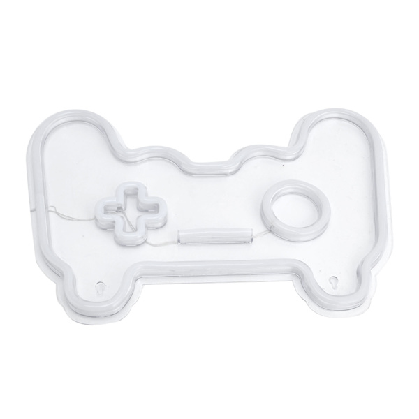 LED Neon Lights Gamepad USB Power Lampe Indendørs værelse dekoration til bar stue
