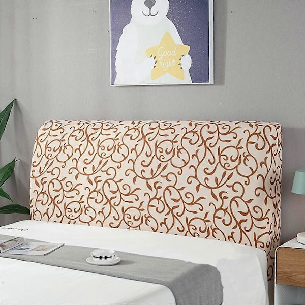 Sänggavelöverdrag Målad Design Dammskydd Sänggavelöverdrag Stretchigt Skyddsöverdrag för Sovrum Vadderad Dekoration Lämplig för Set 2 170cm-190cm