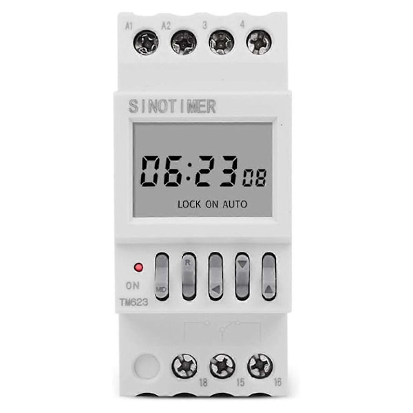 Strømtidsstyringskontakt Nedtælling Smart Switch Timer 220V